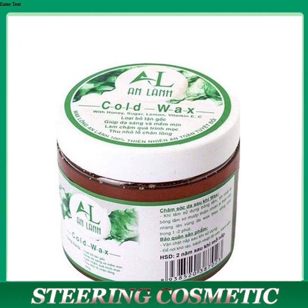 WAX LÔNG NÁCH, TAY, CHÂN 100% THIÊN NHIÊN WAX LÔNG AN LÀNH -Steering Cosmetics