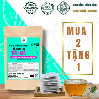  Trà detox thải mỡ giảm cân Bội Lan Đường thải mỡ bụng, mỡ đùi, mỡ bắp tay , mỡ nội tạng bịch 50 gói lọc