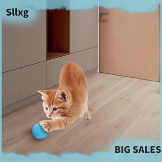 [Sllxg.vn] Đồ chơi tương tác bóng mèo thông minh Bóng lăn tự động Sản phẩm thú cưng