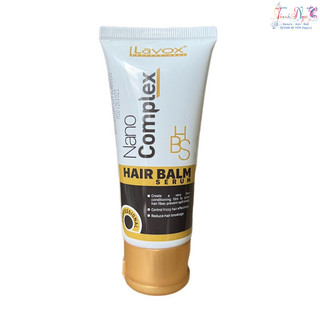 Tinh dầu bóng dưỡng nếp siêu đàn hồi Nano Complex Lavox Hair Balm Serum 60ml ( New ) - TN