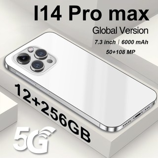  CHÍNH HÃNG I14 Pro Max Bán điện Thoại Di động Bộ Nhớ Lớn 12+256 GB điện Thoại Hệ điều Hành Android đa Chức Năng