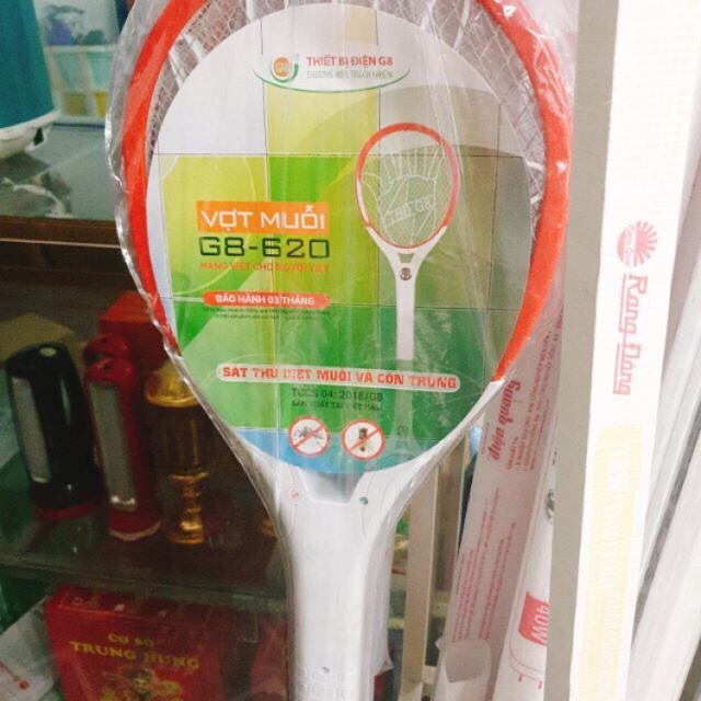 [Song An] - Vợt muỗi cao cấp G8-618,G8-620 hàng Việt Nam-Bảo hành 12 tháng