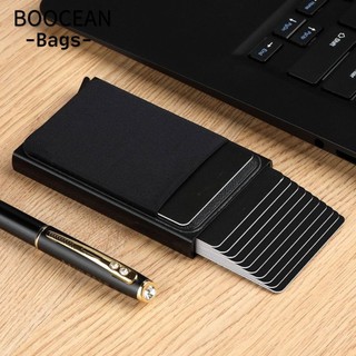 Thẻ Kim Loại Nam, Hộp Đựng Thẻ Lật Tự Động 12 Khe Cắm Nhôm, Hộp Đựng Thẻ Nam Chống Trộm Dung Tích Lớn