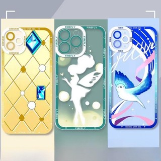 Ốp Lưng Cho Samsung Galaxy A55 A35 A34 A54 A53 A33 A23 A24 A52 A04E A12 A13 A14 A32 A31 A51 A50 A50S A30 A03 A04 A05 Ốp Điện Thoại Di Động Mềm Trong Suốt Honkai Star Rail Robin Aventurine
