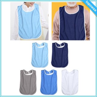 Yếm ăn cho phụ nữ / nam / người già có thể giặt được, Bảo vệ quần áo & Yếm