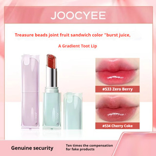 Joocyee Jewel Joint Sandwich Jelly Lipstick Lip Glaze ❈ ❈ ❈ ❈ ❈ ❈ ❈ 🍎 ✲ ❈ Chupa Chups Đồng thương hiệu Mirror Lip Glaze Son môi dưỡng ẩm và bảo vệ màu sắc