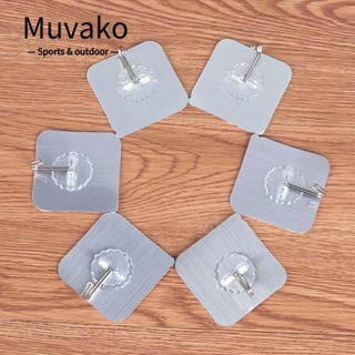 Muvako 1 / 5 / 10 cái móc không dấu vết phòng tắm móc treo tường nhà