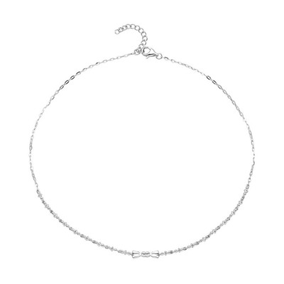 Dây cổ Bạc đính đá STYLE By PNJ DNA XM00W000055
