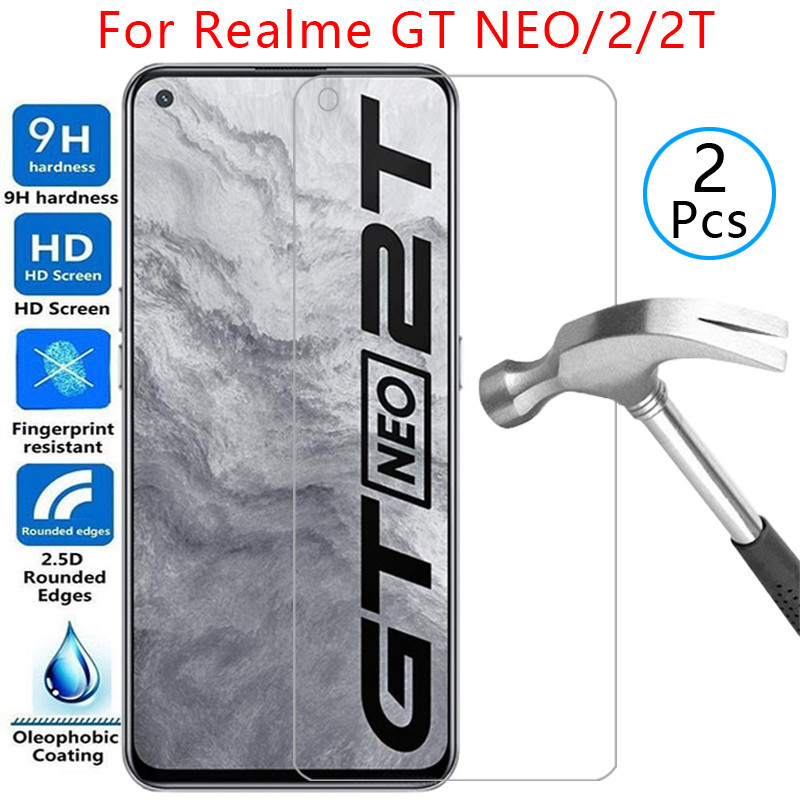 Ốp kính cường lực cho realme gt neo2 neo2t bìa trên realmi gtneo 2 t 2 t điện thoại bảo vệ coque rea