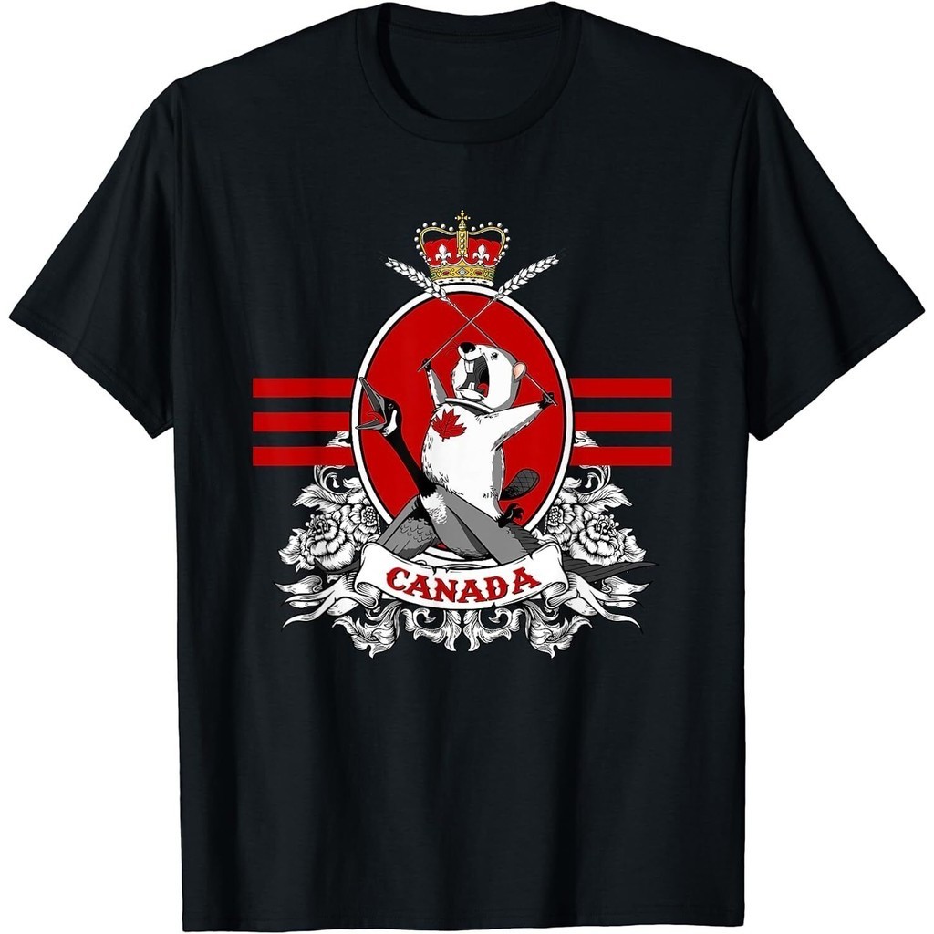 Áo thun Canada Screaming Beaver Mable Leaf Canada