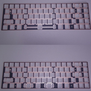  Tấm WEIKAV Lucky65 FR4 có rãnh cho bàn phím cơ nhôm Lucky65 