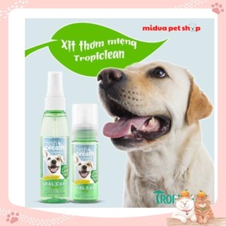 Xịt hôi miệng cho chó Tropiclean