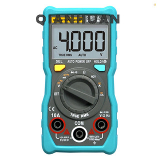 Qianhuan đồng hồ đo đa năng kỹ thuật số 404a tự động ncv rms thông minh 4000 đếm lcd ac / dc