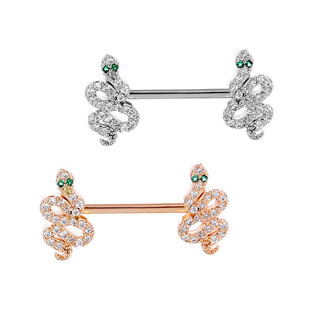 2 Chiếc 16G Thép Không Gỉ Núm Vú Móng Tay Thép Titan Rắn Núm Vú Nhẫn Thời Trang Núm Vú Xuyên Trang Sức
