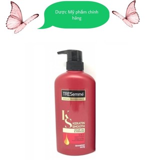 Dầu gội tresemme keratin smooth thái lan 450ml xả hàng