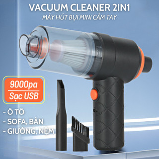 Máy hút bụi mini cầm tay, máy hút bụi ô tô, xe hơi - máy hút bụi tích điện cầm tay, máy vệ sinh laptop, bàn ghế...