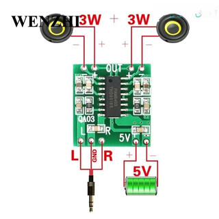 Bảng mạch khuếch đại công suất kỹ thuật số 3w + 3w 5v pam8403