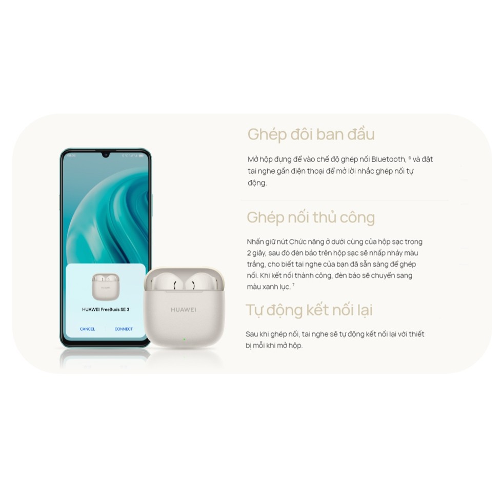 Tai nghe không dây Freebuds SE3,Hàng chính hãng, Pin 40 giờ | BigBuy360 - bigbuy360.vn