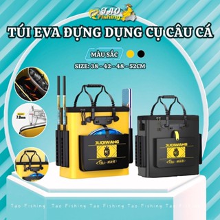  Thùng đựng dụng cụ phụ kiện câu cá đựng cá JUQIWANG size 38cm 42cm 48cm 52cm 
