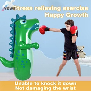Yuwei Bơm Hơi Tumbler Đồ Chơi Khủng Long Lớn Đứng Túi Đấm Bốc Bé Trai Trò Chơi Thể Thao Giảm Căng Thẳng Đồ Chơi Trẻ Em Montessori Vui Vẻ Xếp Hình Đồ Chơi VN