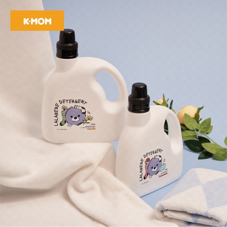 NƯỚC GIẶT -NƯỚC XẢ VẢI THUẦN CHAY LALABEBE LALAPOPO K-MOM HÀN QUỐC -Diệp Anh Baby