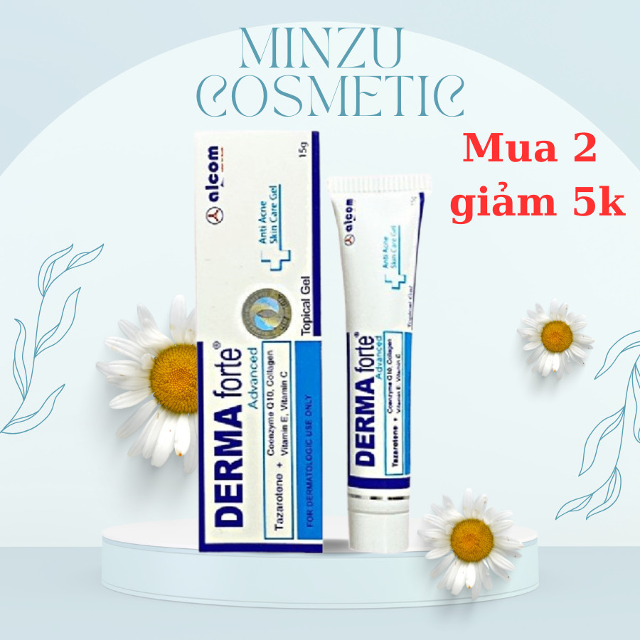 Derma Forte giảm mụn advanced - Gel giảm mụn, giảm thâm Derma Forte