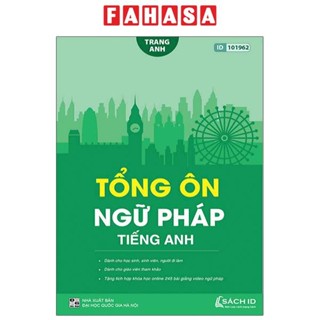  Sách Tổng Ôn Ngữ Pháp Tiếng Anh  Tái Bản 2023  