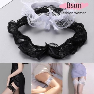 Phụ kiện đeo bắp chân phối nơ ren quyến rũ dành cho nữ