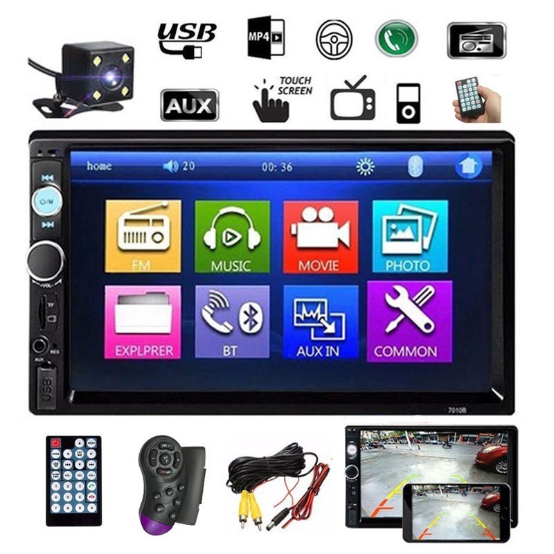 7010b thứ 4 USB / IOS MirrorLink TF USB FM 7 0MKO