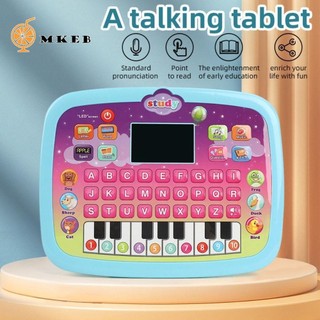 Mkeb Đồ chơi máy tính bảng cho trẻ mới biết đi, Máy tính bảng trẻ em tương tác Máy học máy tính bảng trẻ em, Máy học đọc truyện thông minh Sách điện tử Quà tặng trẻ em