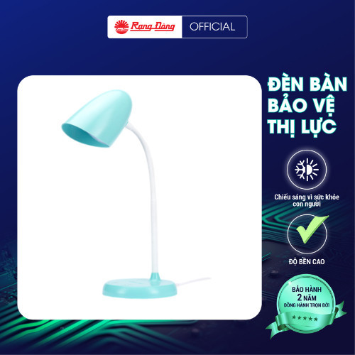 Đèn bàn bảo vệ thị lực Rạng Đông Model: RD-RL-38.PLUS 6W đổi 3 màu ánh sáng dimming 3 cấp độ