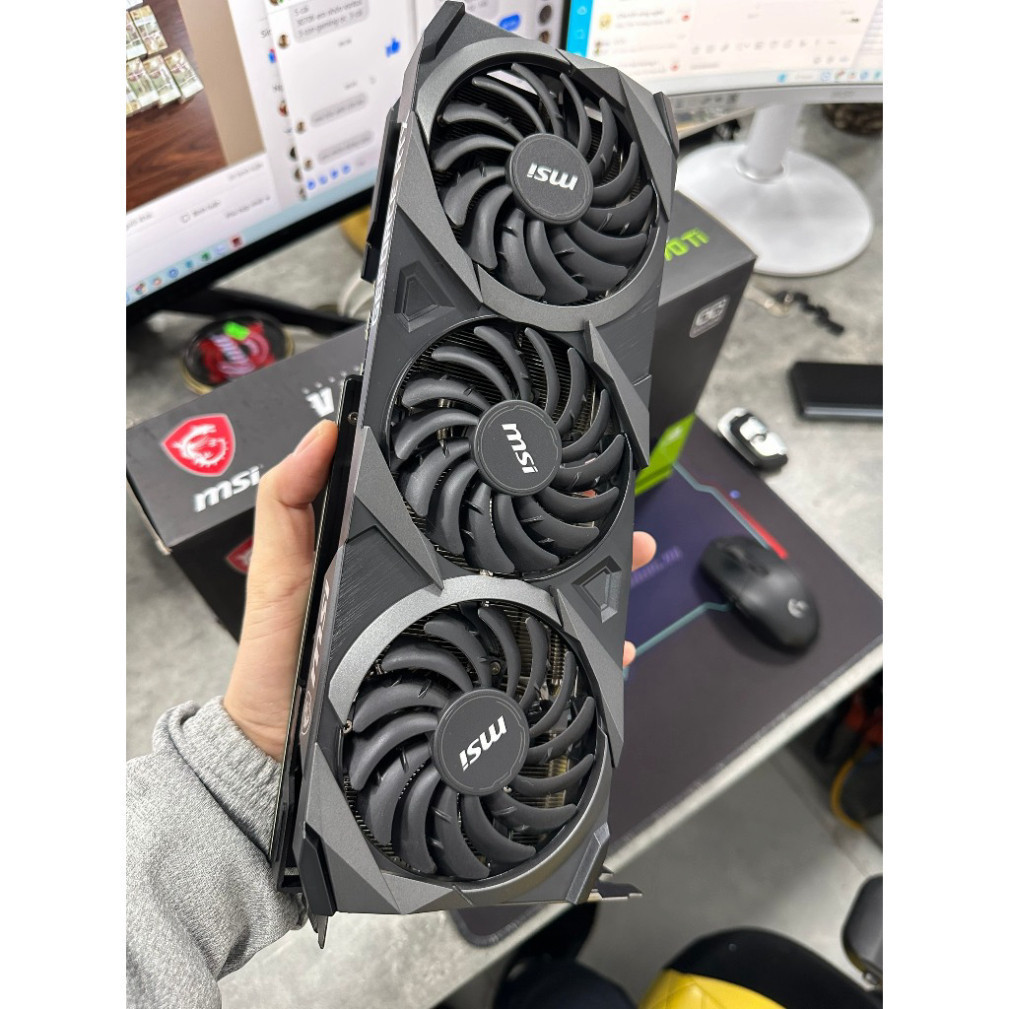 Vega Card màn hình MSI RTX 3090 VENTUS 3X OC 24G Hàng đã sử dụng - Bảo hành 03 tháng