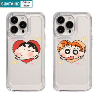 Suntaiho Ngộ nghĩnh Dễ Thương Vỏ Tình Yêu Anime Trẻ Em Họa Tiết Ốp Điện Thoại Cho Iphone 15 14 12 13 11 Pro Max IP 7 8 Plus Iphon X Xs XR Xs Max TPU Mềm Cao Cấp Chống Sốc Ốp Lưng