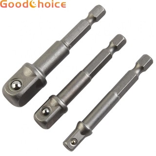 Power Tools Adapter Drill Drill Bits 1/4\'\' 3/8\'\' 1/2\'\' Hex Shank Drill