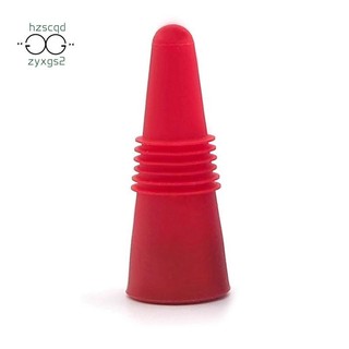 Nút Chặn Rượu Silicon Nút Chặn Rượu Nước Giải Khát Nút Chặn Chai Gia Vị Nút Chặn Cho Chai Rượu Màu Đỏ
