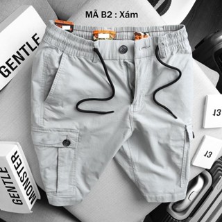 Quần short kaki túi hộp cho nam, chất kaki cao cấp dày dặn đủ size 45-90kg.MVP.Lộc An