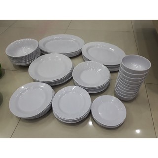 Đĩa MêCa Xanh/ Trắng Trơn Đủ Size