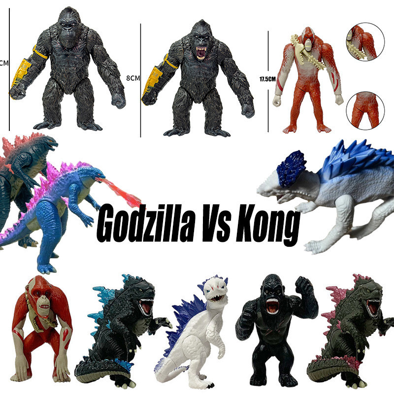 Godzilla X Kong 2024 Bộ sưu tập Mô hình Shimo Godzilla Đồ trang trí nhân vật hành động