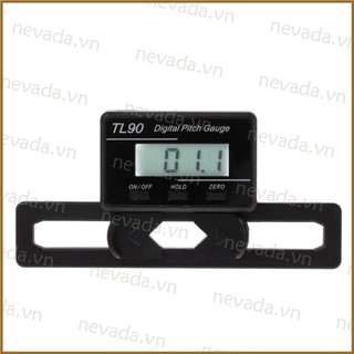 Nev ♕ TL90 Blade Pitch Gauge Màn hình LCD kỹ thuật số với cảm biến con quay hồi chuyển cho máy bay trực thăng cỡ ST250-800 Kích thước nhỏ gọn Dura
