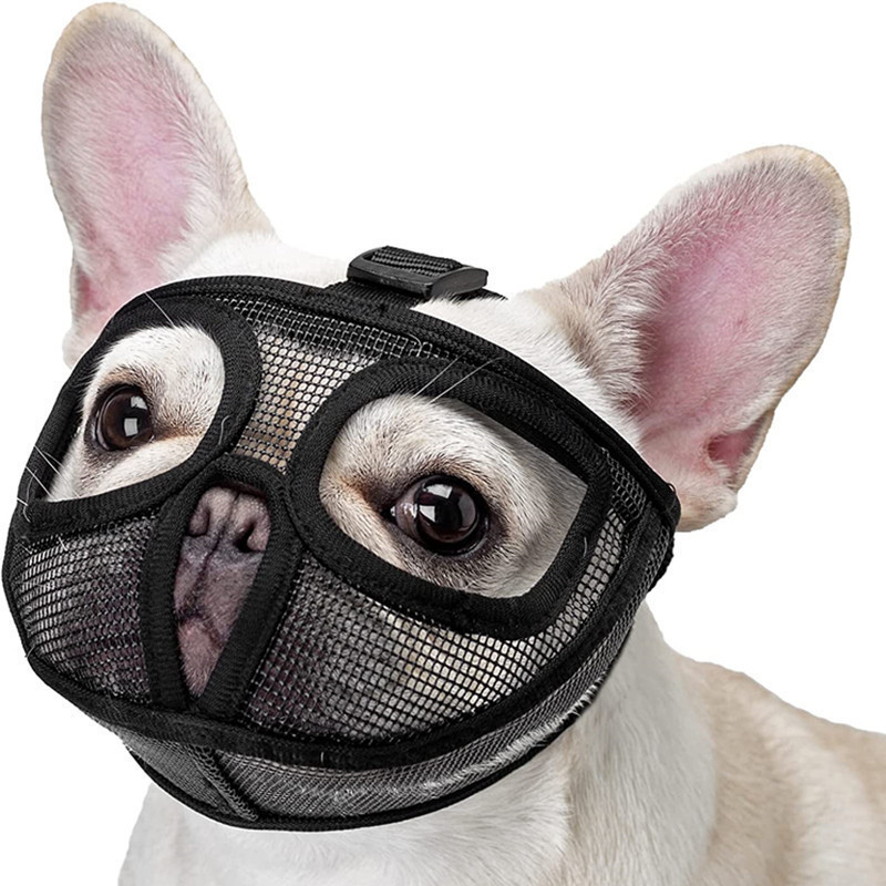 Pet Dog Law Fight Mặt nạ đặc biệt Bichon Muzzle Chống cắn Mặt nạ chó con chống gọi Pug Muzzle