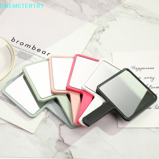 Onemetertry Tay Cầm Gương Vuông Gương Trang Điểm Cầm Tay Gương Vanity Gương Tay Trang Điểm VN