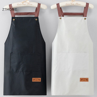 Zthome Chống Bụi Bẩn Tạp Dề Chống Thấm Nước Và Chống Dầu Hộ Gia Đình Nấu Ăn Tạp Dề Thời Trang Người Lớn Quần Áo Làm Việc Phụ Kiện Nhà Bếp HOT