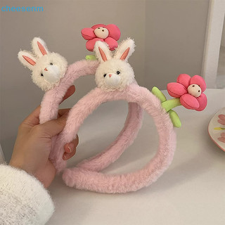 Cheenm 1 Dây Buộc Tóc Thỏ Dễ Thương Hoa Hồng Sang Trọng Tóc Vòng Xu Hướng Nữ Đầu Vòng Ngọt Ngào Tóc Phụ Kiện Dành Cho Nữ VN
