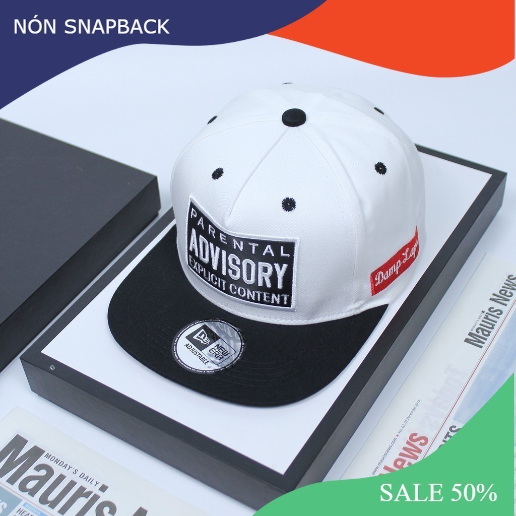 [Ảnh thật] Mũ Nón Snapback Advisory Phối Màu Nón Snapback HipHop MLB Thời Trang Unisex Cho Cả Nam Và