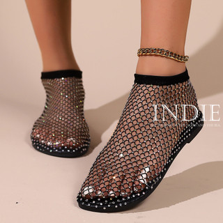 INDIE dép nữ dép bánh mì  2024 HOTSALE Giày lỗ bánh mì dễ thương Đa dụng Đa màu sắc Độc đáo Đẳng cấp FDL2451BNE 21Z240523