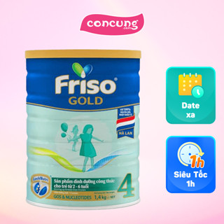 Sữa Friso Gold 4 cho bé từ 2 - 6 tuổi 1400g