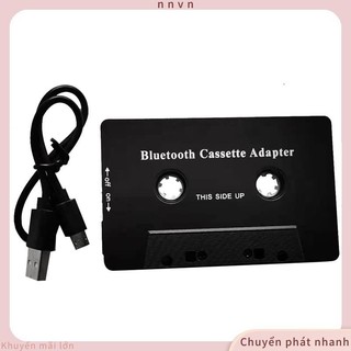 Bộ chuyển đổi âm thanh nổi băng Cassette đa năng AUX có Mic cho điện thoại MP3 Cáp AUX CD Player wiubjiofd12.vn