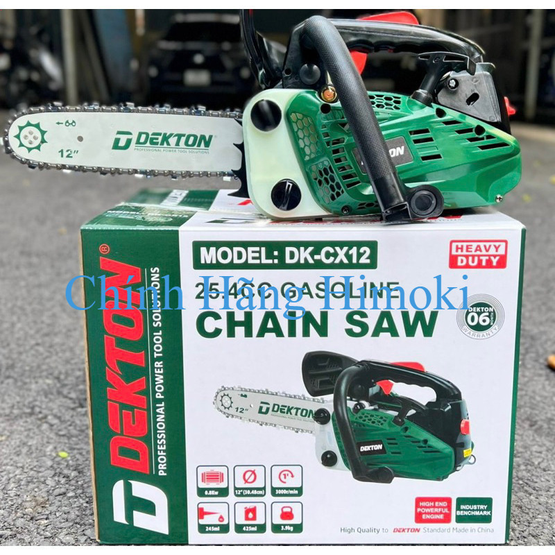 Máy cưa xích hai thì Dekton CX12 mẫu mới nhất chính hãng himoki
