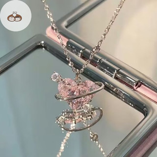 Ars 2024 pha lê zircon nơ hình trái tim mặt dây chuyền vòng cổ cổ đẹp dây chuyền vòng cổ valene quà tặng trang sức dự tiệc vn
