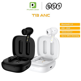   BH 3th  Tai nghe Bluetooth 5.3 chính hãng QCY T13 ANC   HT06 | nghe nhạc 30hrs | Chống ồn chủ động xuyên âm | GameMode 